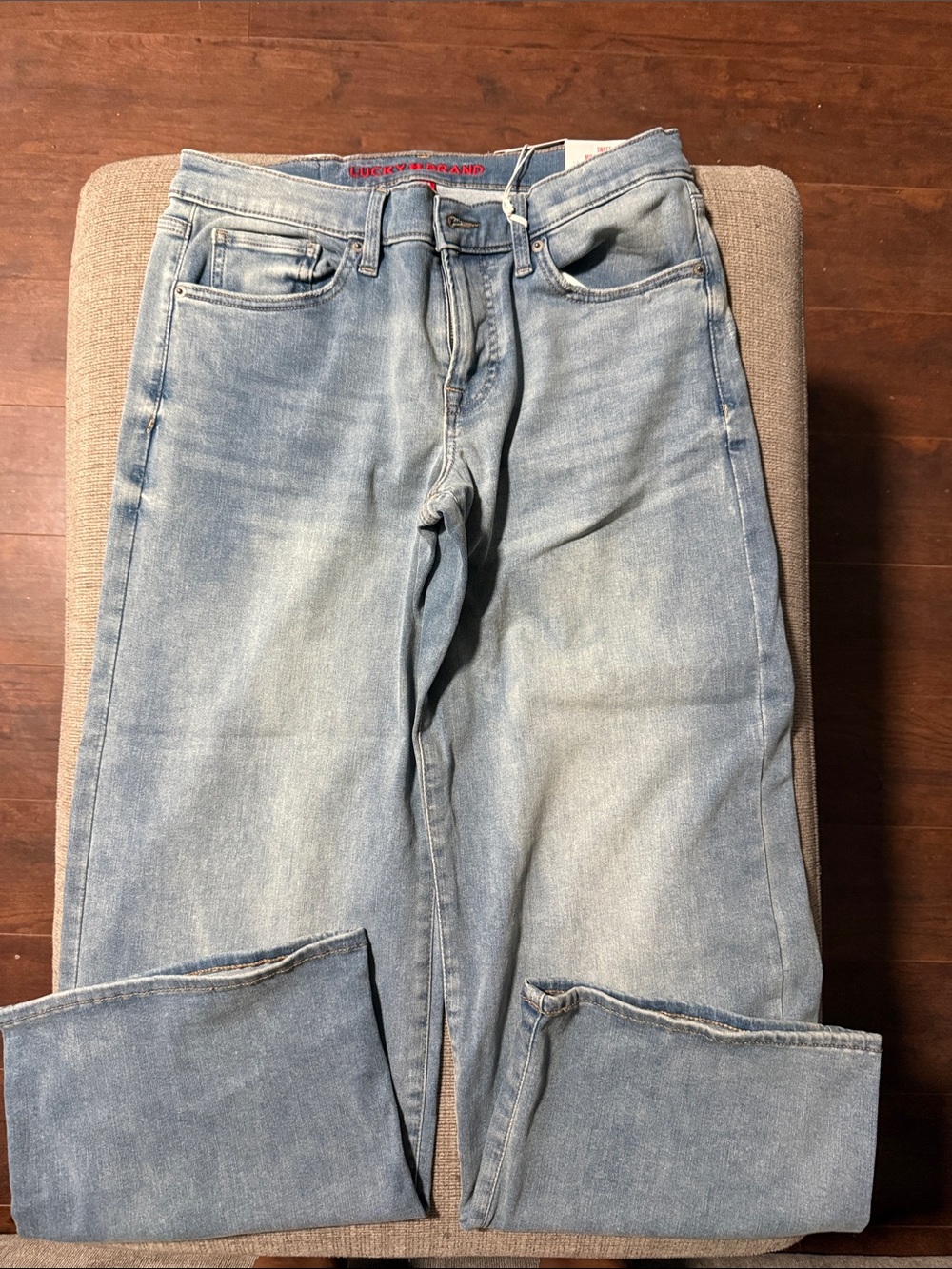 Lucky Brand super soft stretchy wide leg jeans